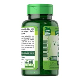 Nature's Truth Vitamina K2 100mcg Huesos Saludables (180) Cáps Americano Sabor Sin Sabor