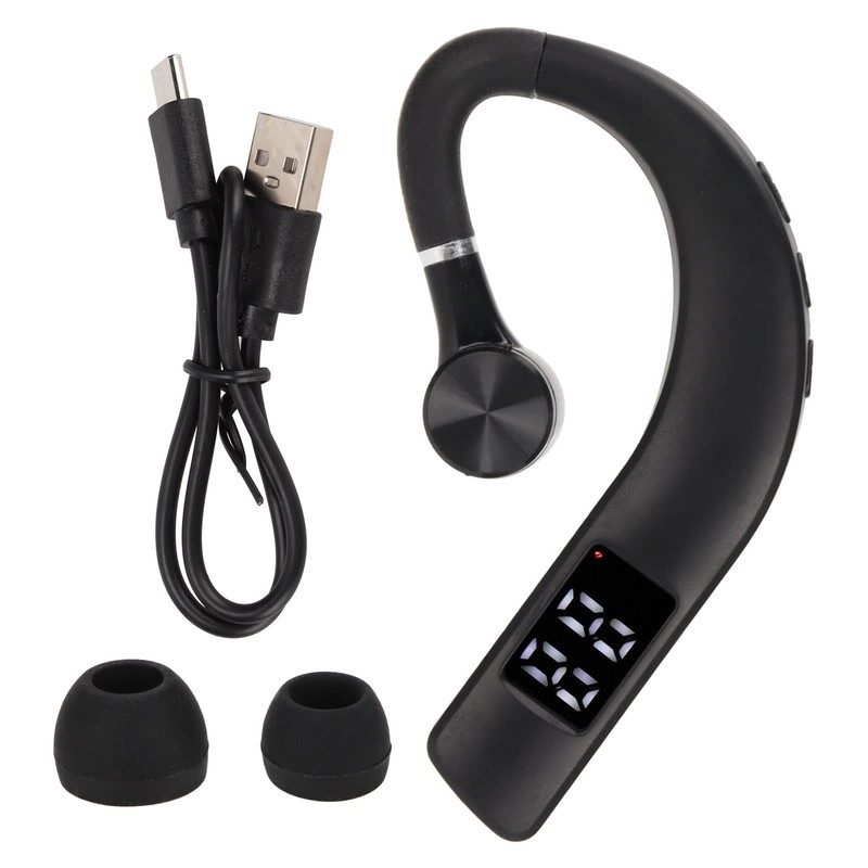 Bewinner Bluetooth Earpiece, Wireless Handsfree Noise Cancelling Single Ear Bluetooth