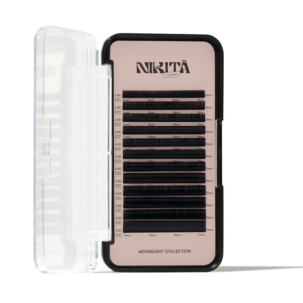 NIKITĀ atelier Lash Extension Tray 0.03C Curl 8-14mm MIX -