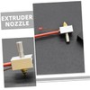 iplusmile 1set Ender High-Temperature Extruder Nozzle for Printers Dual Design