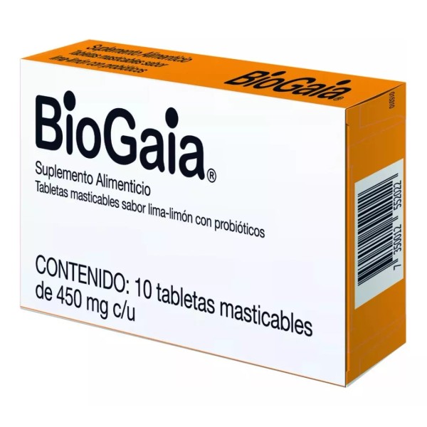Abbott Frm Biogaia Protectis Caja 10 Tabletas Suplemento Alimenticio