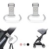 JnTech Baby Stroller Hook, Multi Hook, Buggy Hook, Velcro, 33.1