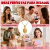 Sinyi - Collar Con Medalla De Virgen De Guadalupe Chapa