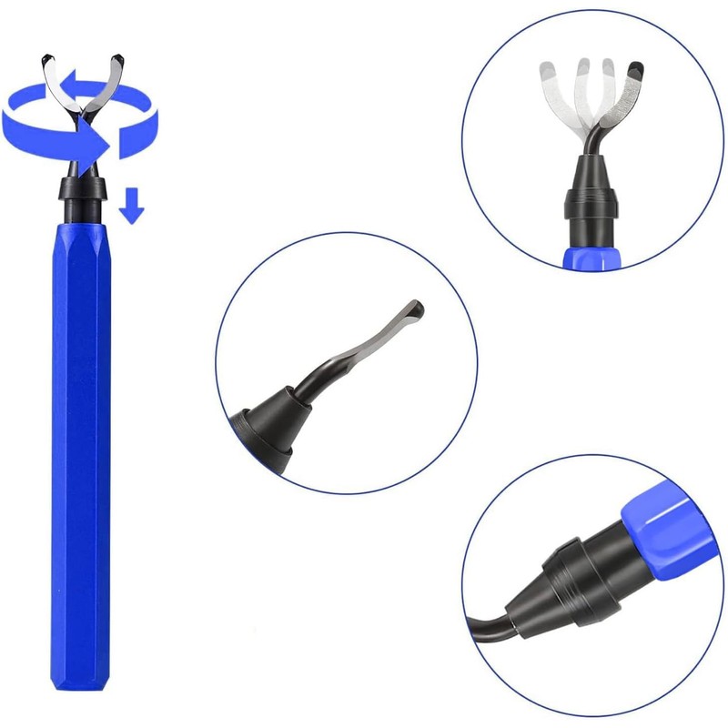 Deburring Tools with 10 ultra -high -speed steel blades, suitable
