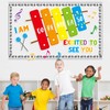 Music Bulletin Board Classroom Decorations Music Note Cutouts Scale Themed