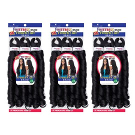 FREETRESS BRAIDS 3X French Curl Braid 22'' (3 Pack, 1B)