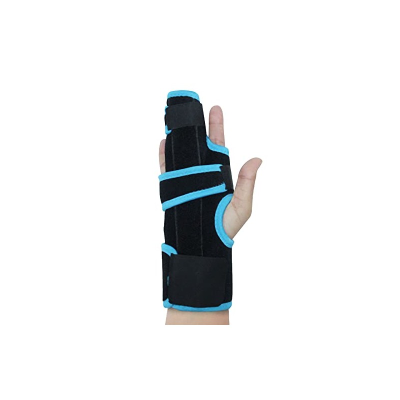 Adjustable 2 Finger Splint with Aluminum Strip, Adults Teens Finger