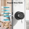 EUERTE Smart Door Knob with Lock,Keyless Entry Door Lock for