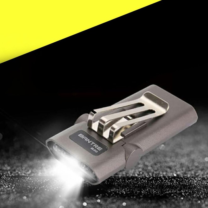 DOITOOL Faropro 2 Pieces Flashlights Headlamp Fishing Light Hands Torch