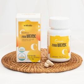 WithBio Liposomal Vitamin C 1,100mg 60 Tablets / 위드바이오 리포좀 비타민C 1,100mg x 60정