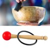 Singing Bowl Mallet Wood Handle Rubber Head Clear Beautiful Sound