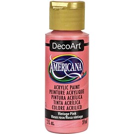 Deco Art Americana Acrylic Paint 2oz-Vintage Pink,
