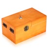 Calary Useless Box Turns Itself Off In Wooden Storage Box