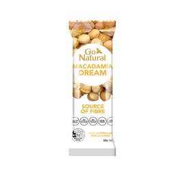 Go Natural Macadamia Dream Bar 50g