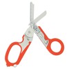 Emergency Response Shears Foldable Shear with Ring Cutter Glass Breaker