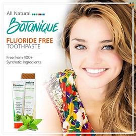 Himalaya Complete Care Toothpaste - Simply Peppermint 5.29 oz/150 gm (1 Pack) Natural, Flouride-Free & SLS Free