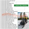 JINFANNIBI Front End Ski Leg Repair Kit fit for Ski-Doo