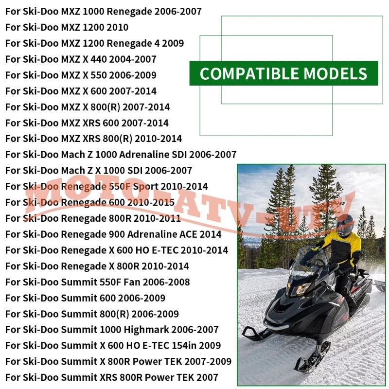 JINFANNIBI Front End Ski Leg Repair Kit fit for Ski-Doo
