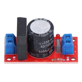 8A Rectifier Filter Power Board AC to DC Power Supply Rectifier Board with Red LED Indicator