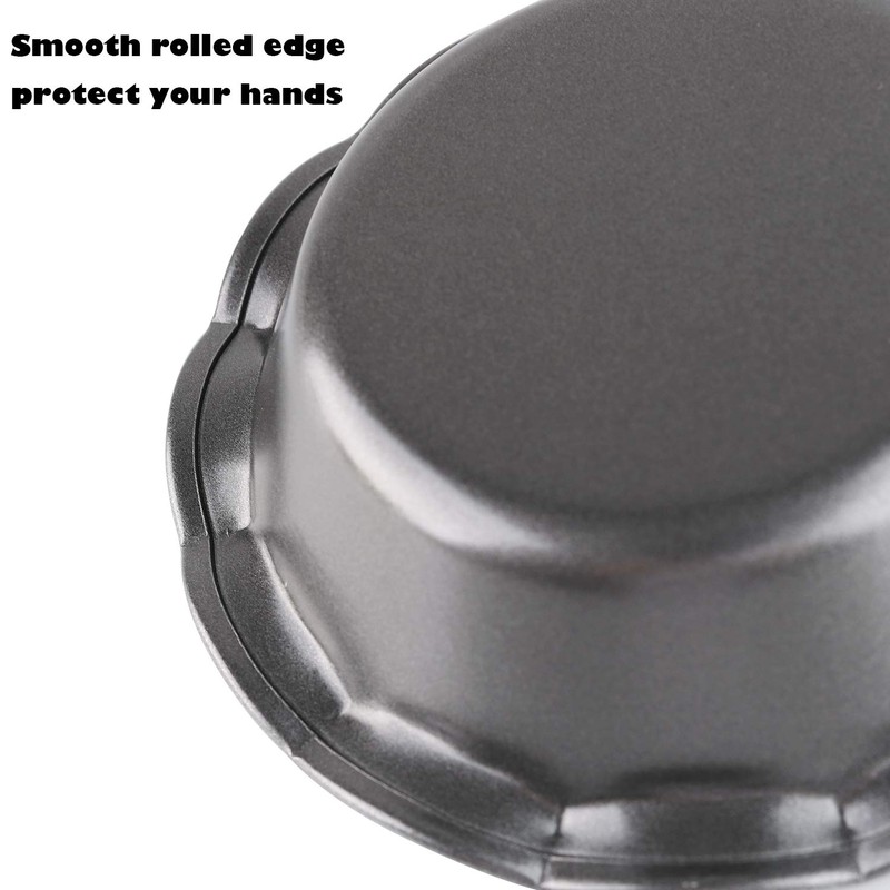 CHWAIKA Mini Pie Pans Set of 8 Small Pie Tins