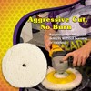 Wizards Finish Cut Buffing Pad - Velcro Backed, Blended Wool