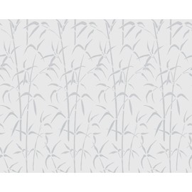 Brewster 99438 Bamboo Sidelight Adhesive Film, (11.75 by 78.74-Inch), White