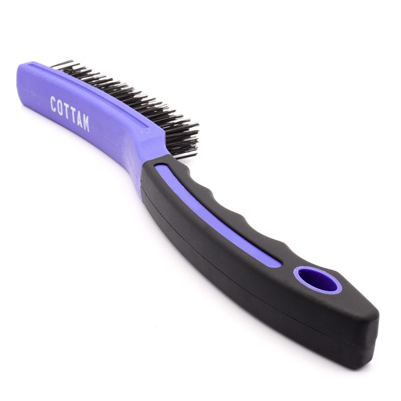 COTTAM Wire Steel Brush Set | Heavy Duty | Wire