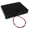 E-outstanding 9V Battery Holder 6X 1.5V AA Battery Storage Case