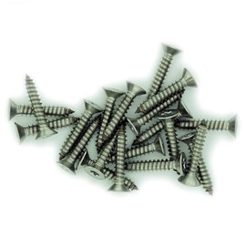 No.6 x 0.975 (3.5mm x 25mm) TX Countersunk Self-Tapping Screw - Stainless Steel (A2) (Pack of 20)