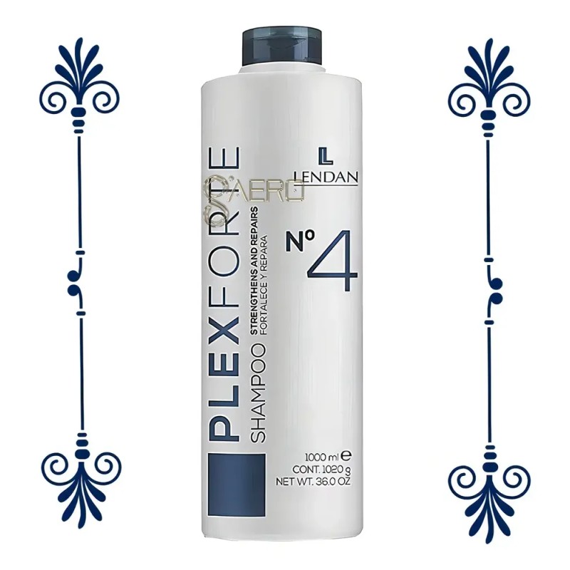 Lendan Plexforte No.4 Shampoo Cabello Dañado Reparación 1 L