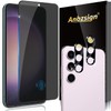 Anbzsign [2+2 Pack for Galaxy S24 5G Privacy Screen Protector