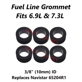 dieselitems 265204R1 DT466 Fuel Line Seal Sleeve Grommet 3/8" for 6.9L & 7.3L Navistar IH