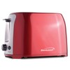Brentwood TS-292R Cool Touch 2-Slice Extra Wide Slot Toaster, Red