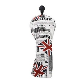 Headcover Driver Cover Wood Cover Utility UT Cover UK USA Waterproof with Conversion Doug (FW UK Pattern)