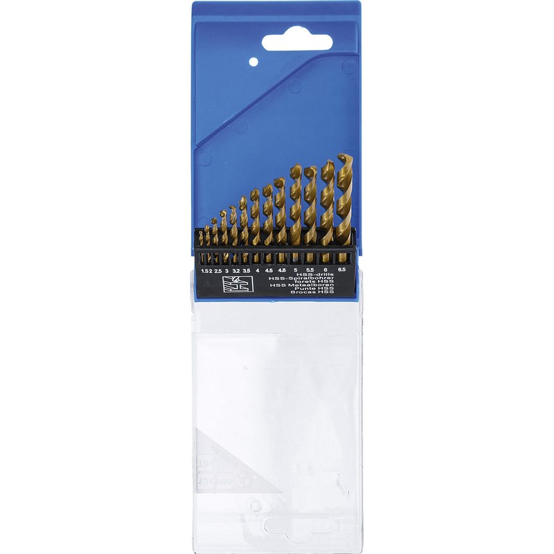 BGS DIY 50813 HSS Twist Drill Bit Set 13 Pieces