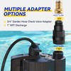 Acquaer 1/6 HP Automatic Submersible Water Pump, 115V Sump Pump
