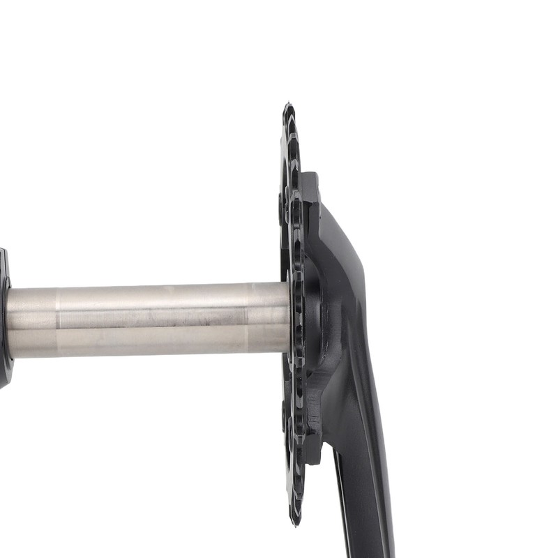 Bike Crank Arm Set Hollow Integrated Single Disc Aluminum Alloy