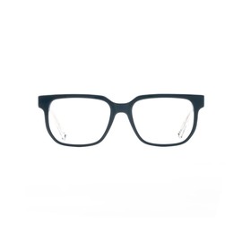 Elton John Mod Mens Women's Acetate Designer Blue Light Glasses Gloss Crystal Clear Silver Star 54mm