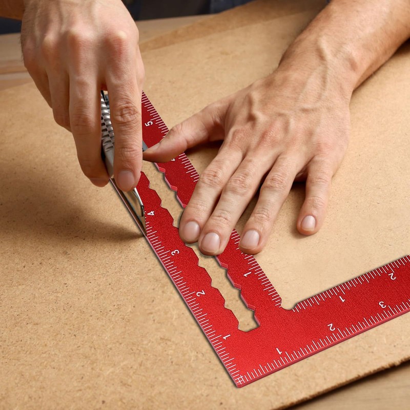 LARMEIL Carpenter Square - 8 x 12 Inch Right Angle