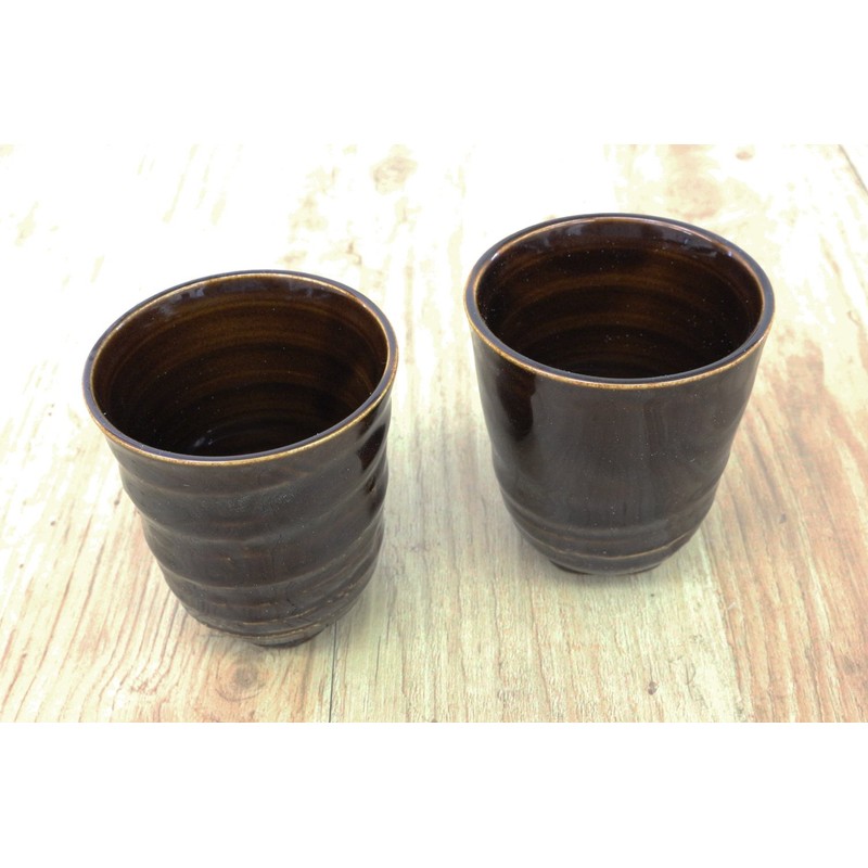 Castle Enterprise Mino Ware Japanese Cafe Series Manyo Tea Cup