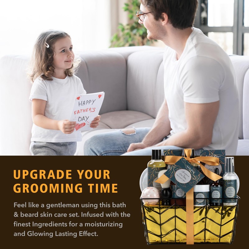 Fathers day gift baskets Birthday Day Gifts for Him Spa
