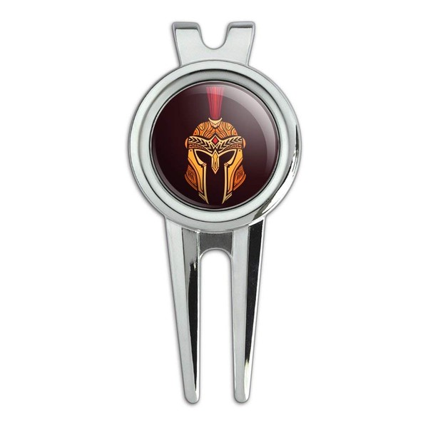 GRAPHICS & MORE Trojan Greek Spartan Warrior Helmet Gold and
