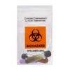 Klmnop 150Pcs Biohazard Specimen Bags, 6x9.8in with Biohazard Logo Printing,