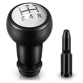 Vinabo 5 Speed Manual Shift Knob Suitable for Peugeot 106 107 205 206 306 307 308 406 2008 3008 / Citroën Picasso Saxo C1 C2 C4