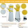 GLOSAV Cactus Gloves, Thorn Proof Gardening Gloves for Rose Pruning