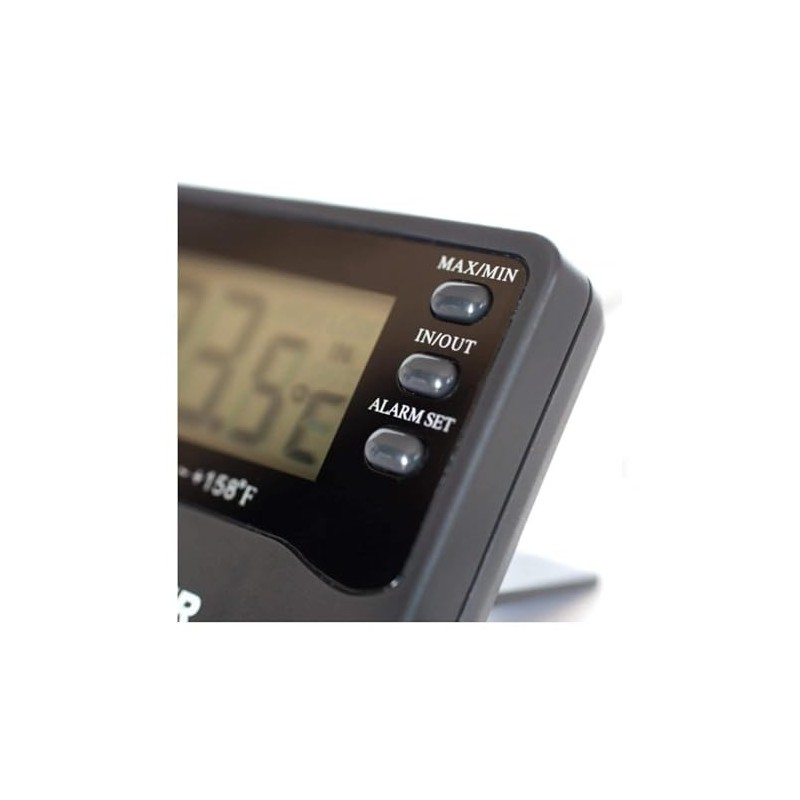 ETI Digital Aquarium Thermometer with Min/Max Alarm