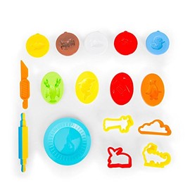 Play Baby Toys DIY Super Soft Clay Collection, Variety Pack - Happy Farm - Creating Animals and Flowers All By Yourself