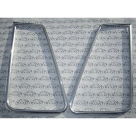 NORS 1973-1977 Buick Regal & Olds Cutlass Supreme Chrome Opera Window Moldings. Pair