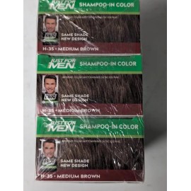 Just For Men Shampoo-In Color (Formerly Original Formula), Medium brown H-35