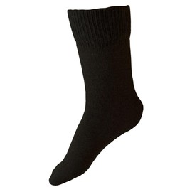 Native World Possum Merino Socks - Warm Soft For Winter - Socks for Women or Men, Black, Small